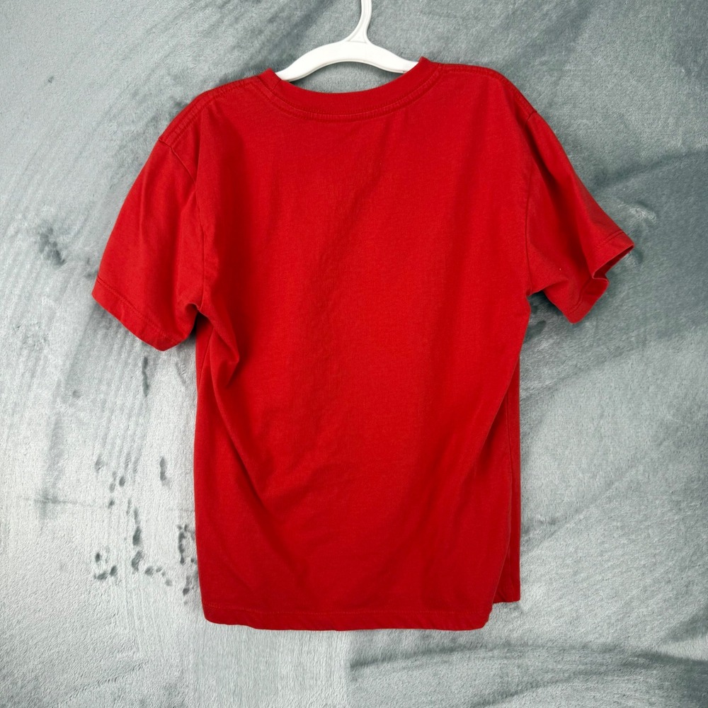 Pokemon Pikachu Red Graphic T-Shirt Kids Medium #0025 Stars Mad Engine MD - Picture 9 of 10
